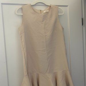 🌟LAST CALL! Beige Dress with Frills